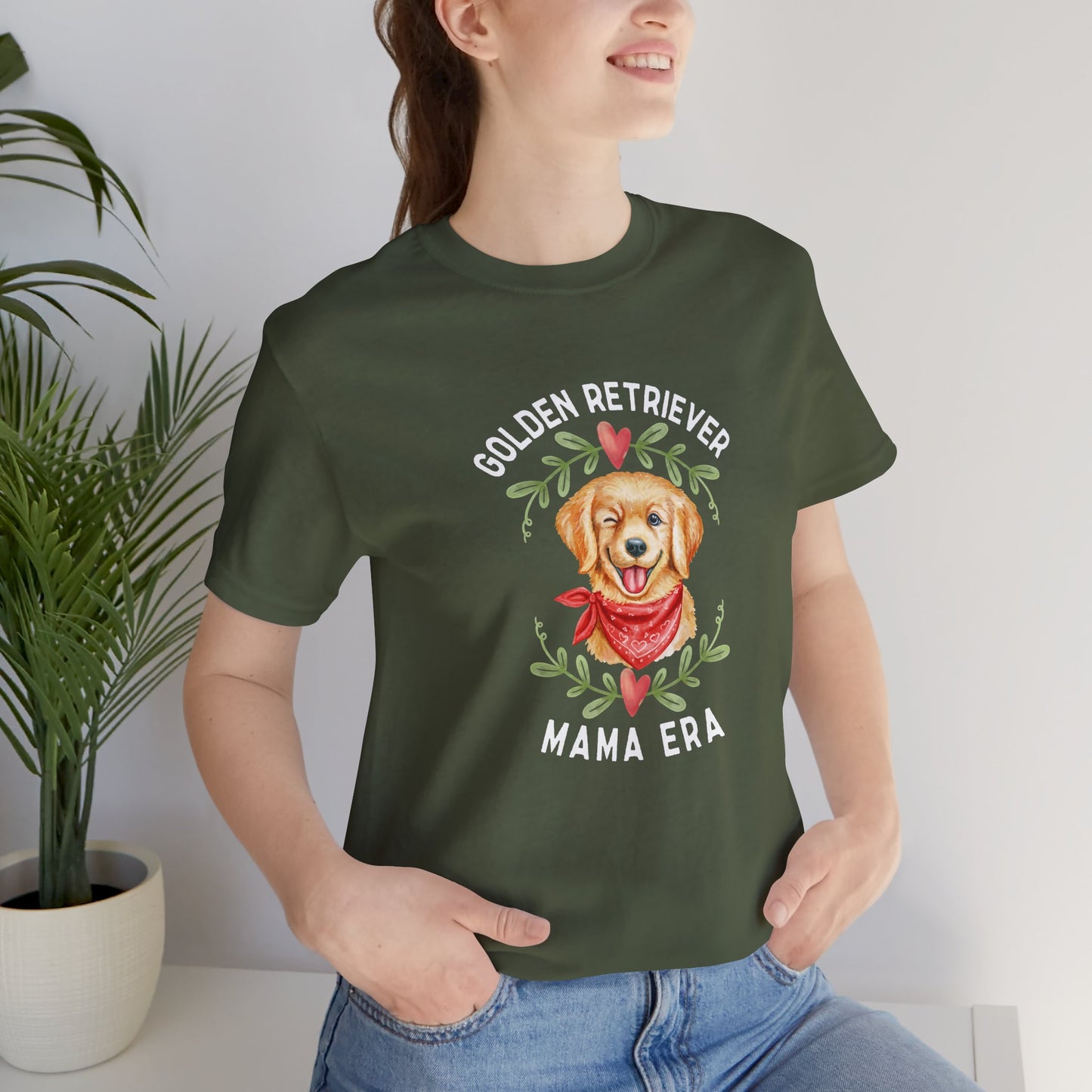Golden Retriever MaMa Era T-Shirt - furevermama
