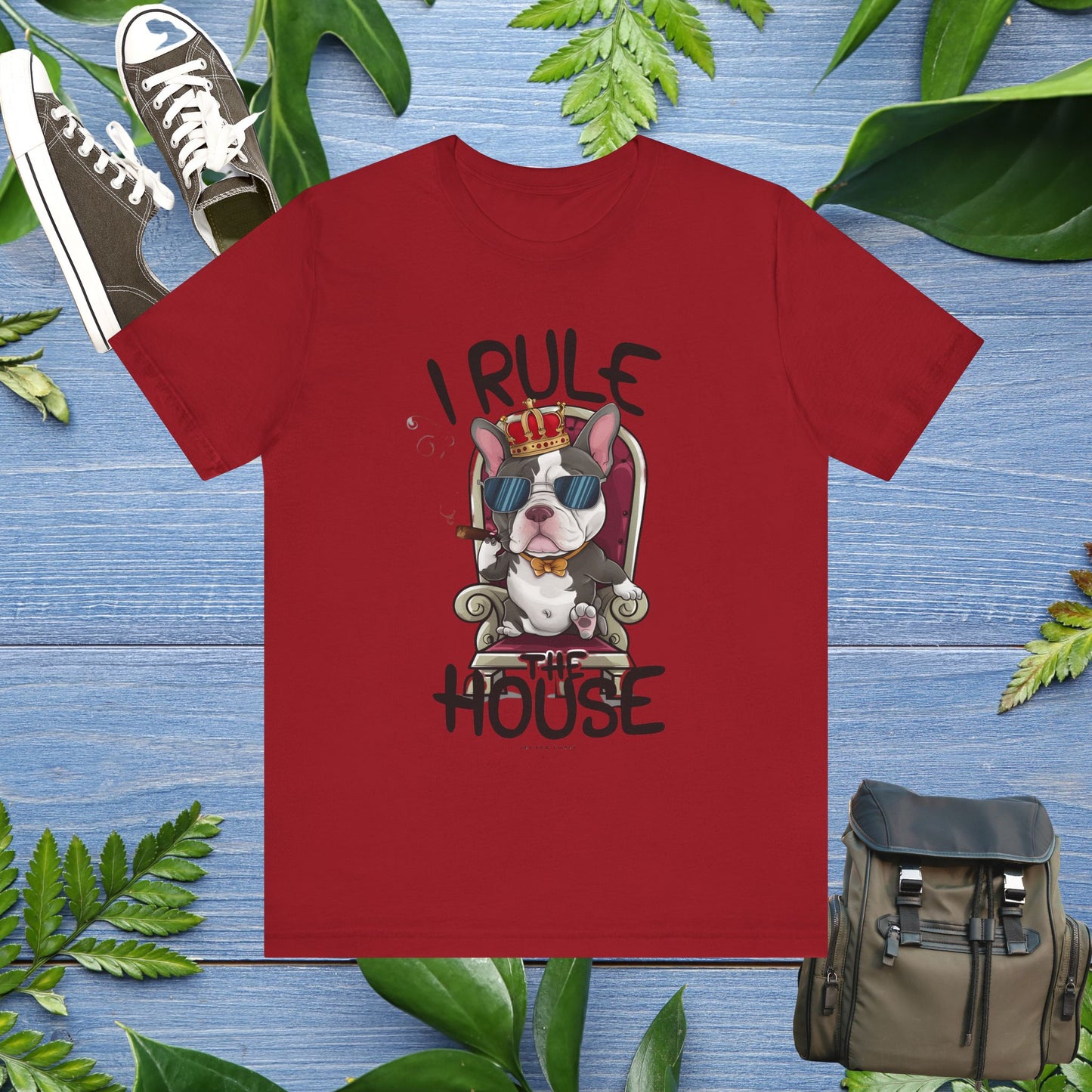 Frenchie Ruler Unisex T-Shirt - furevermama