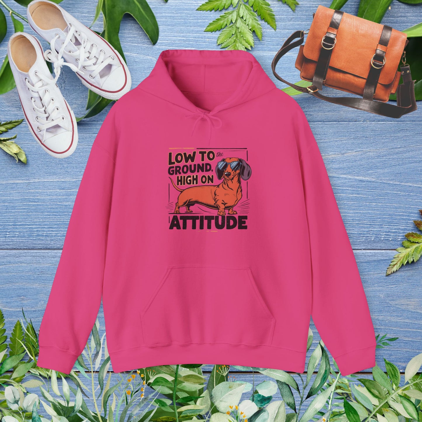 Dachshund Attitude Hoodie - furevermama