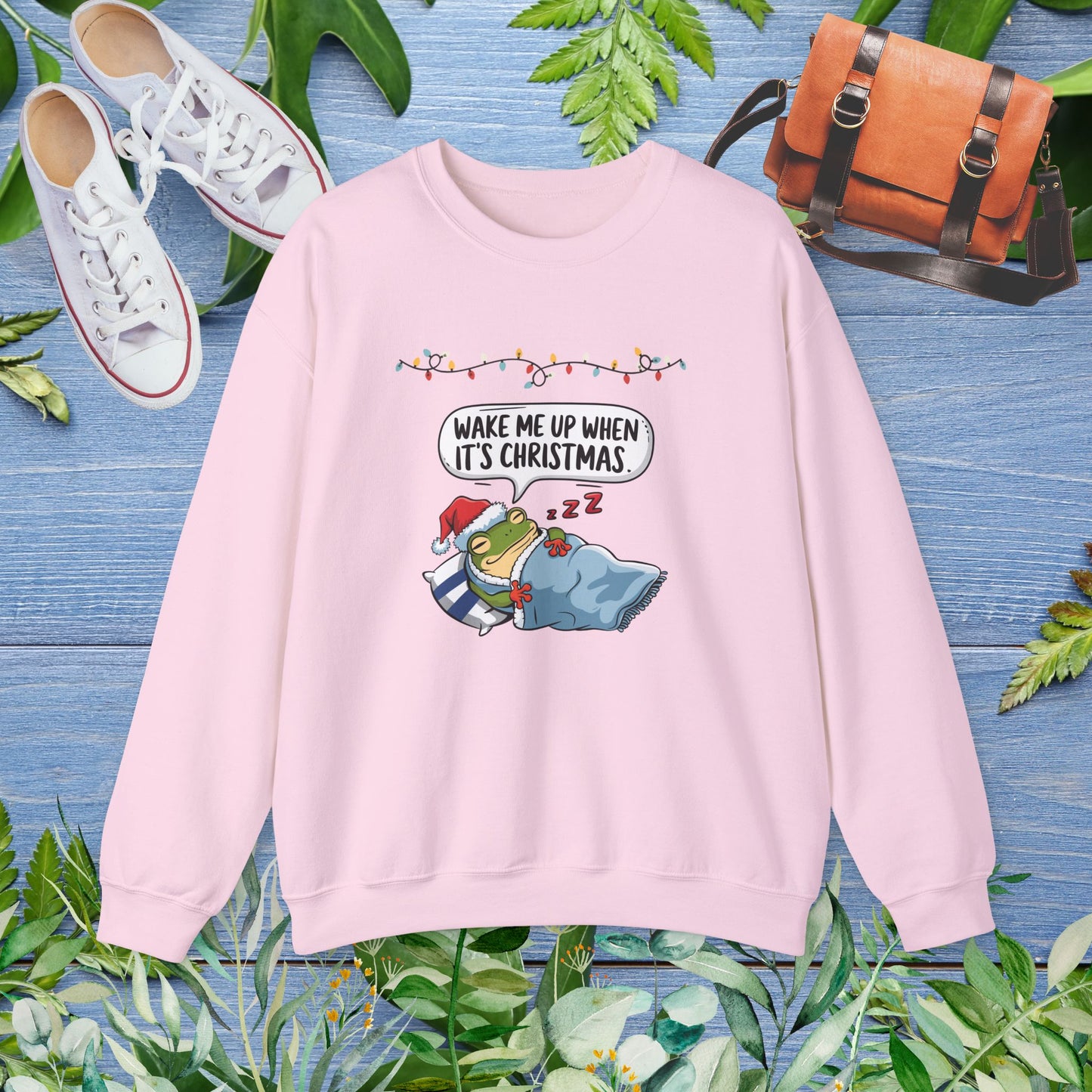 Wake Me Up When It's Christmas Unisex Sweatshirt - furevermama