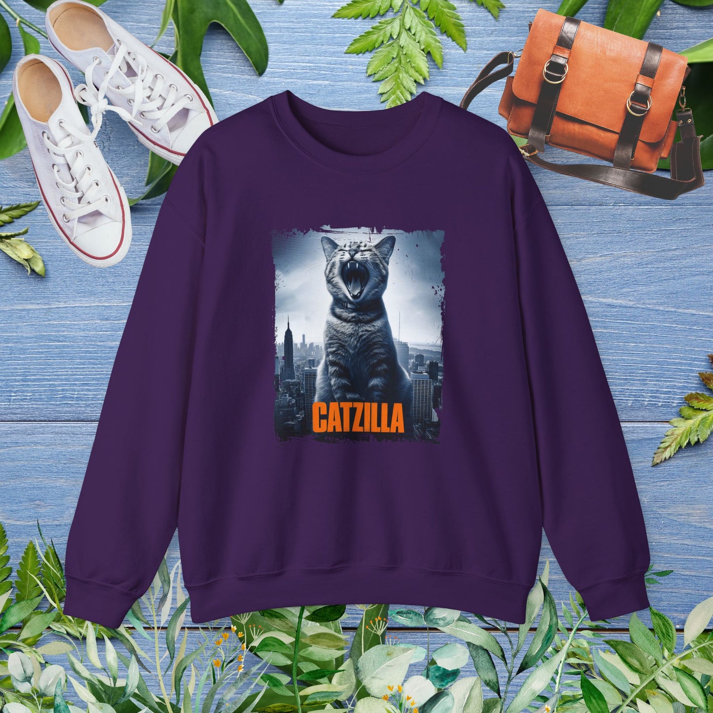 Catzilla Sweatshirt - furevermama