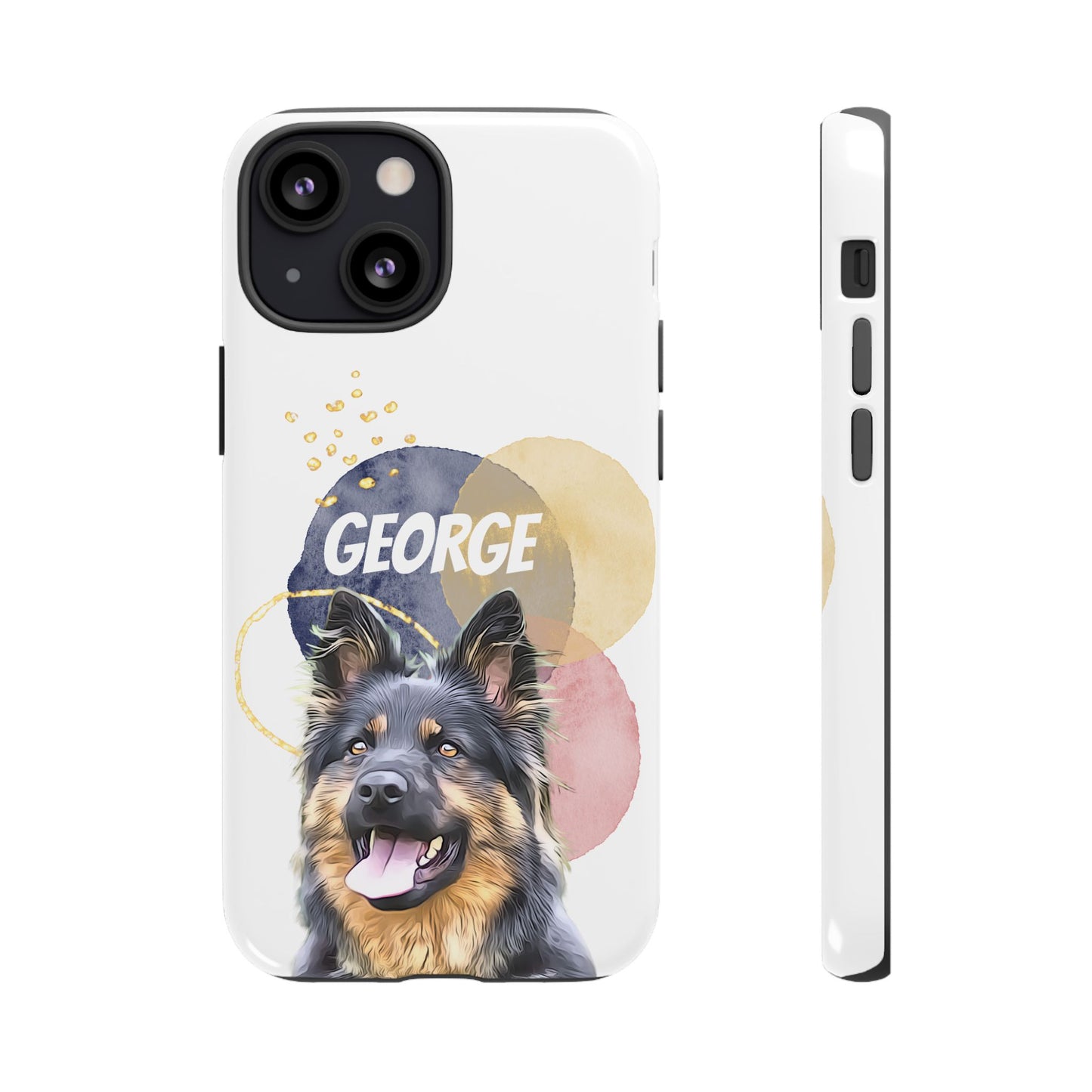 Custom Pet Portrait Phone Case, Watercolor Edition - furevermama