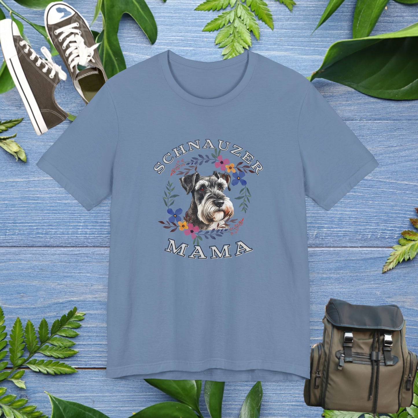 Schnauzer Mama T-Shirt - furevermama