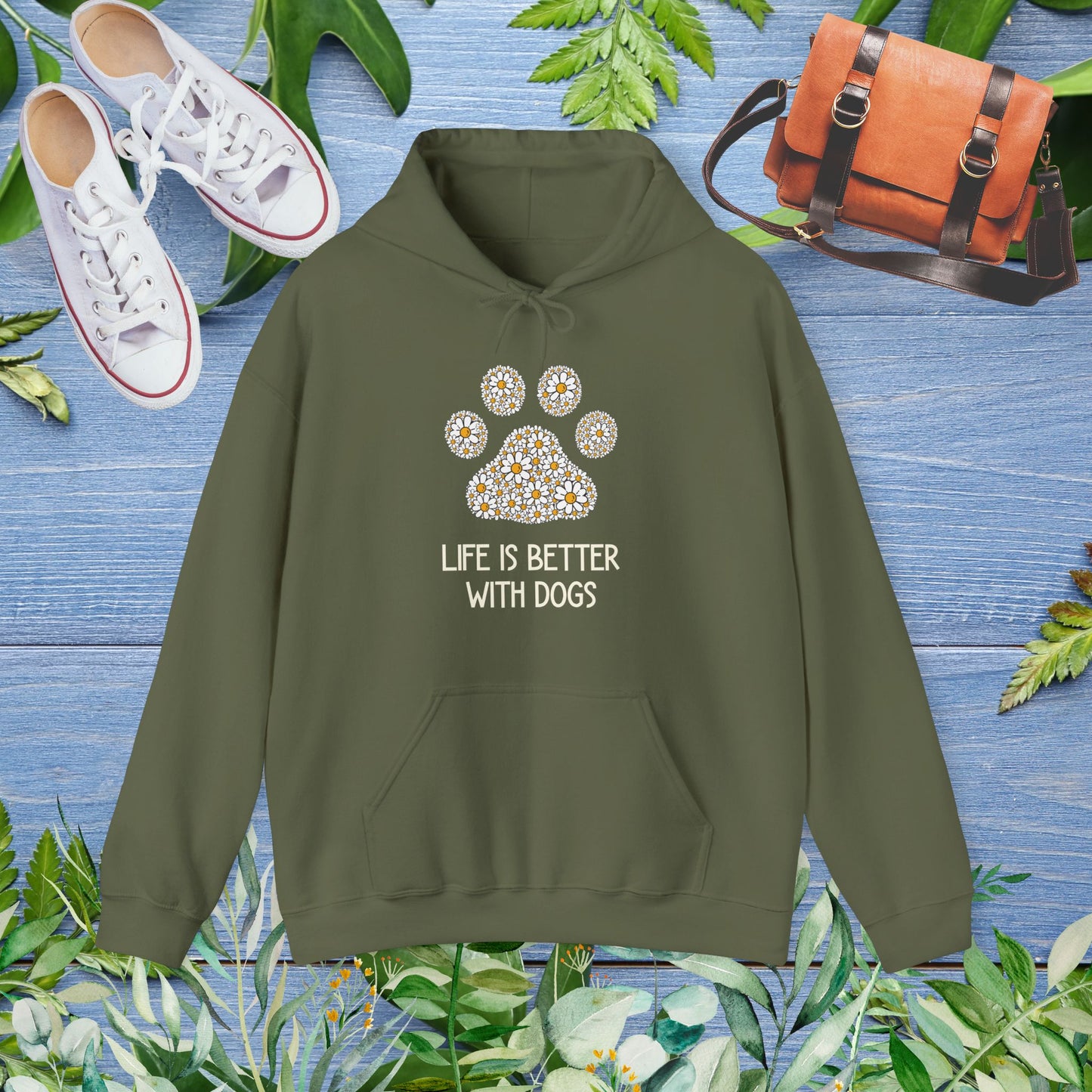 Life Is Better With Dogs Hoodie - furevermama