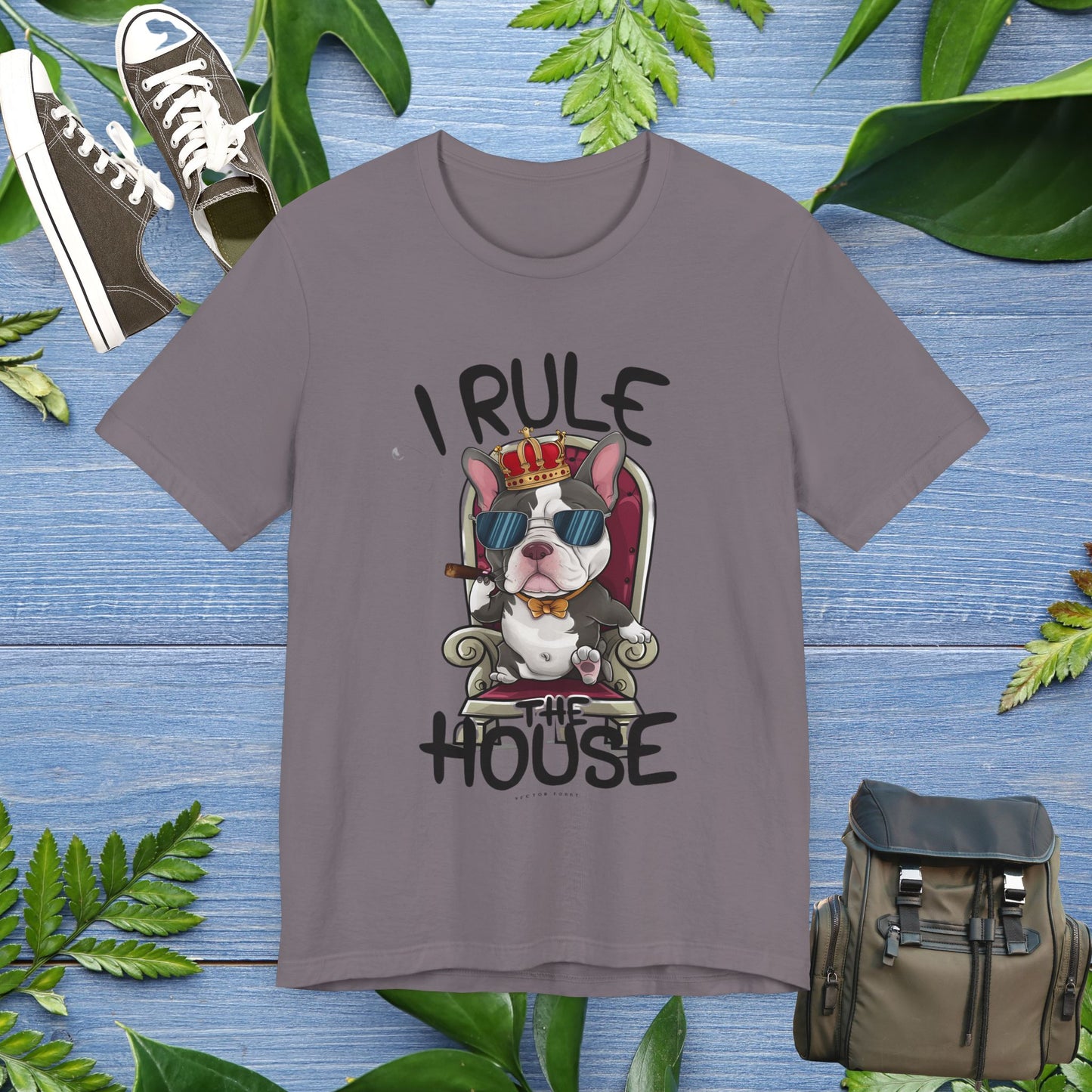 Frenchie Ruler Unisex T-Shirt - furevermama