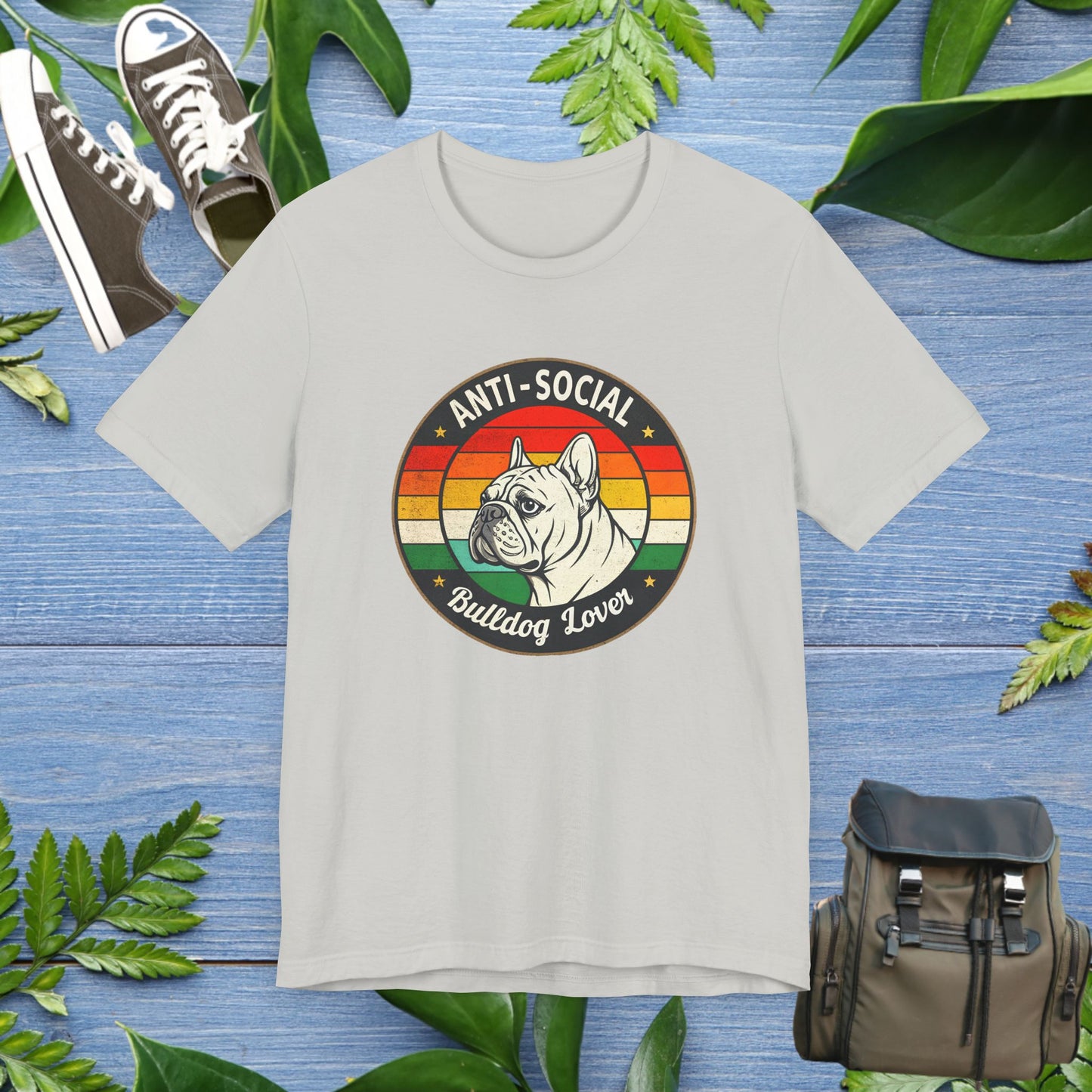 Anti-Social Bulldog Lover T-Shirt - furevermama
