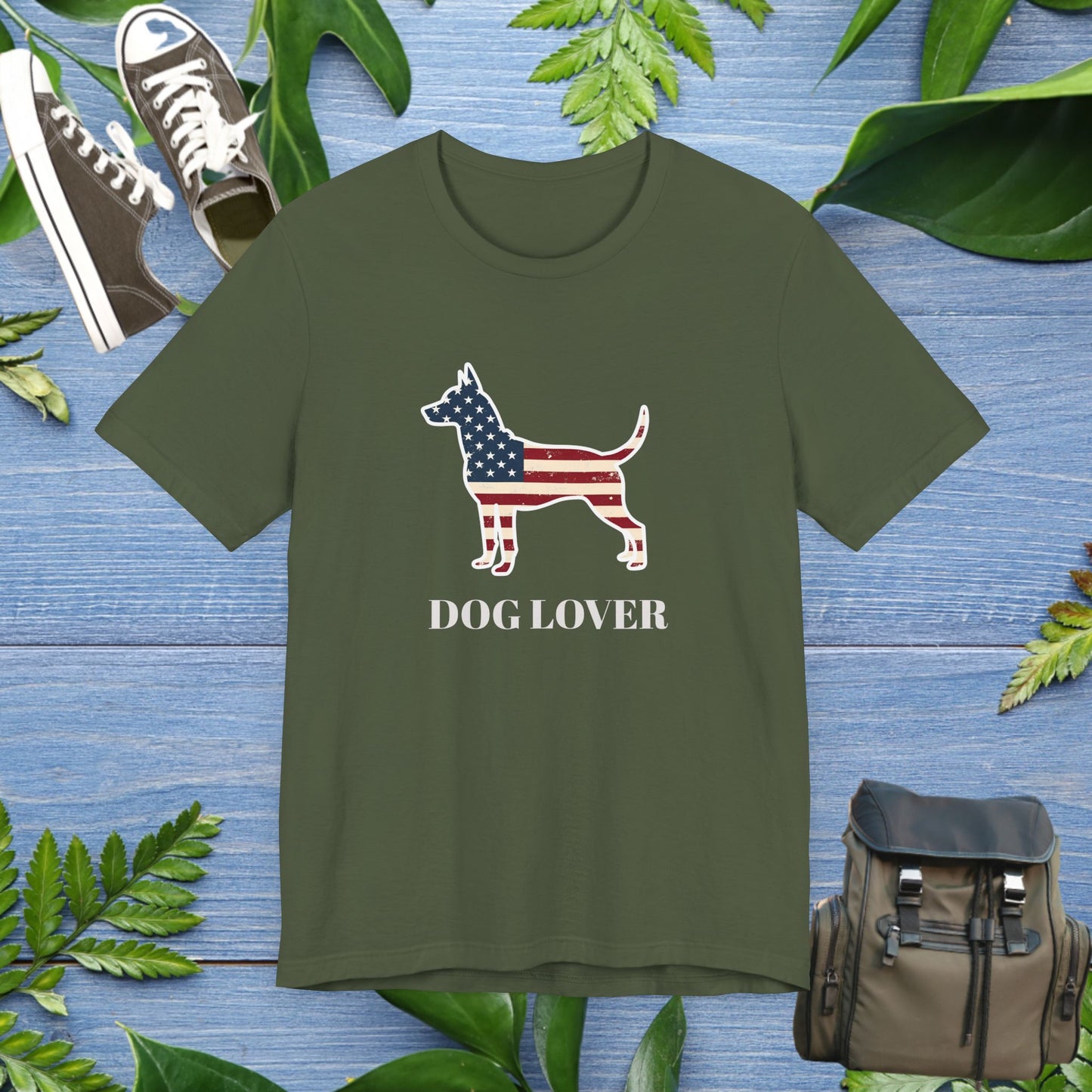 USA Dog Lover Unisex T-Shirt - furevermama