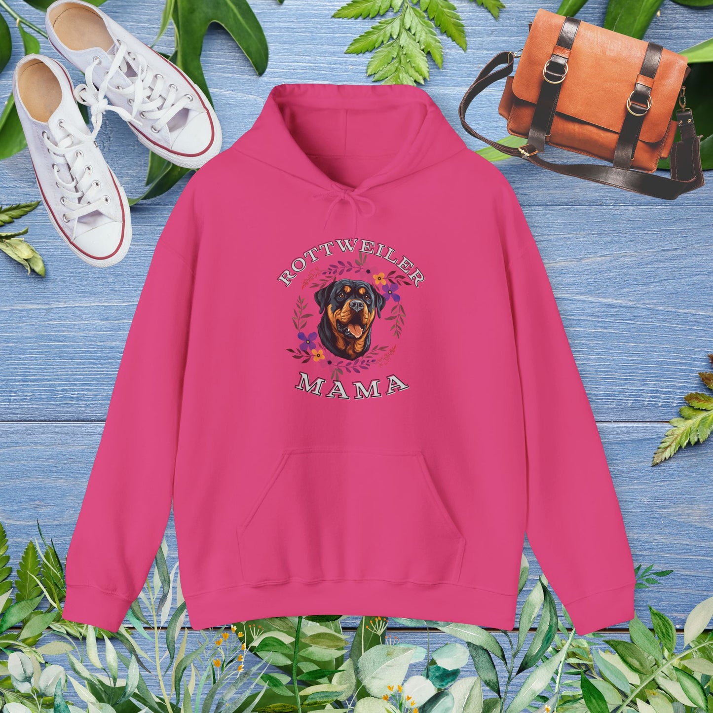 Rottweiler Mama Hoodie - furevermama