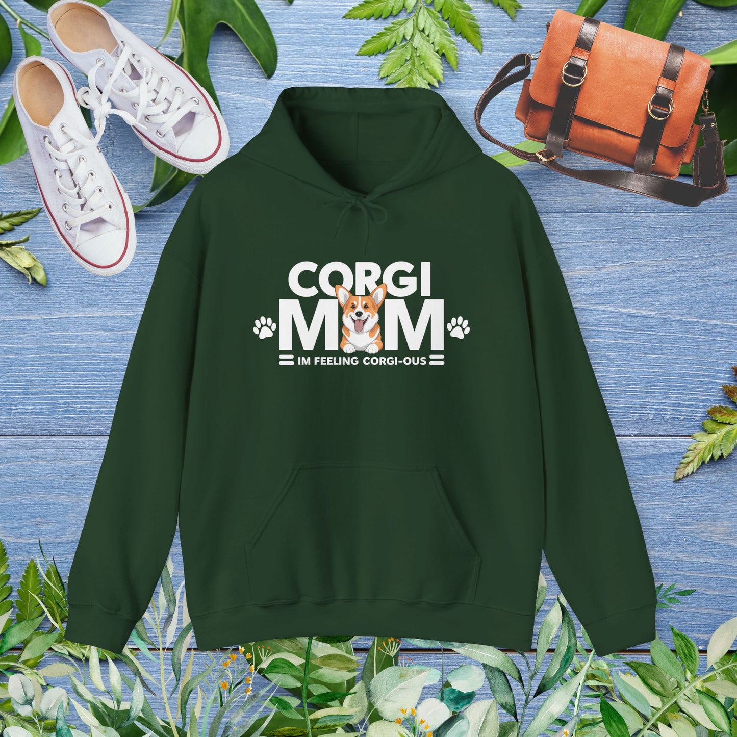 Corgi Mom Unisex Hoodie - furevermama