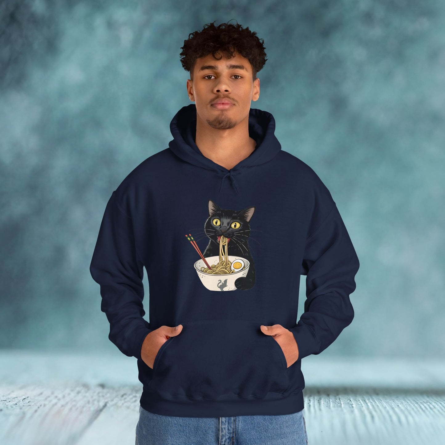Cat Eating My Ramen Unisex Hoodie - furevermama