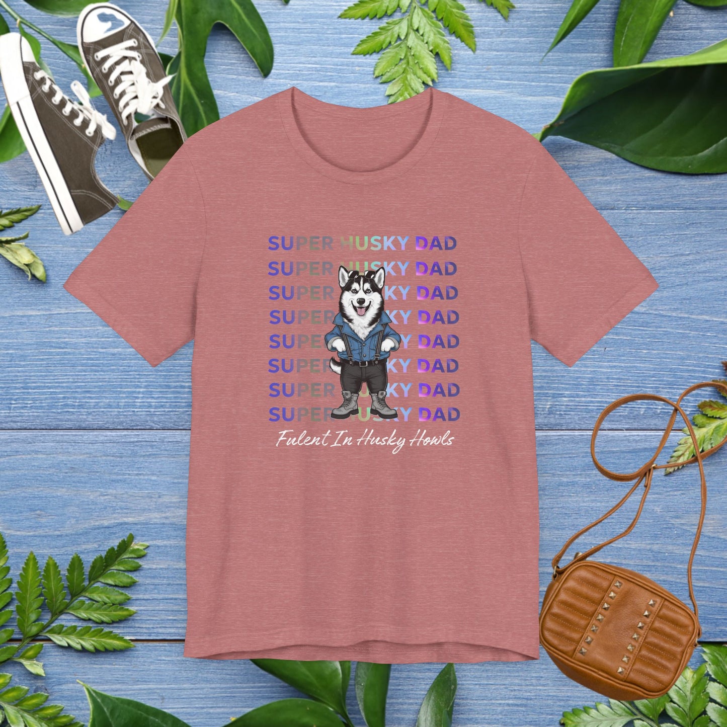 Super Husky Dad T-Shirt - furevermama