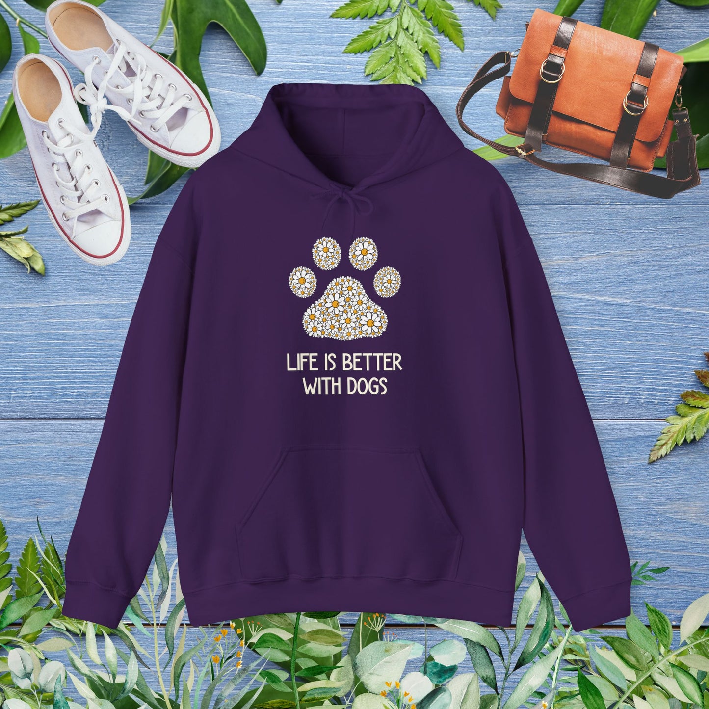 Life Is Better With Dogs Hoodie - furevermama