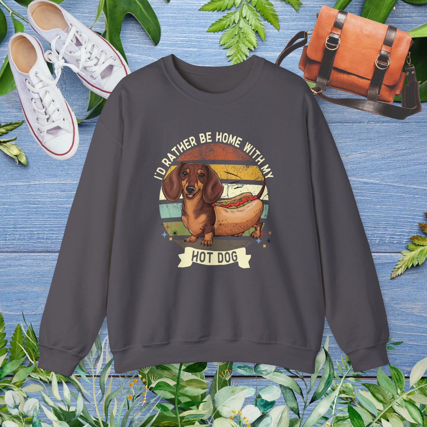 Dachshund Crewneck Sweatshirt - furevermama