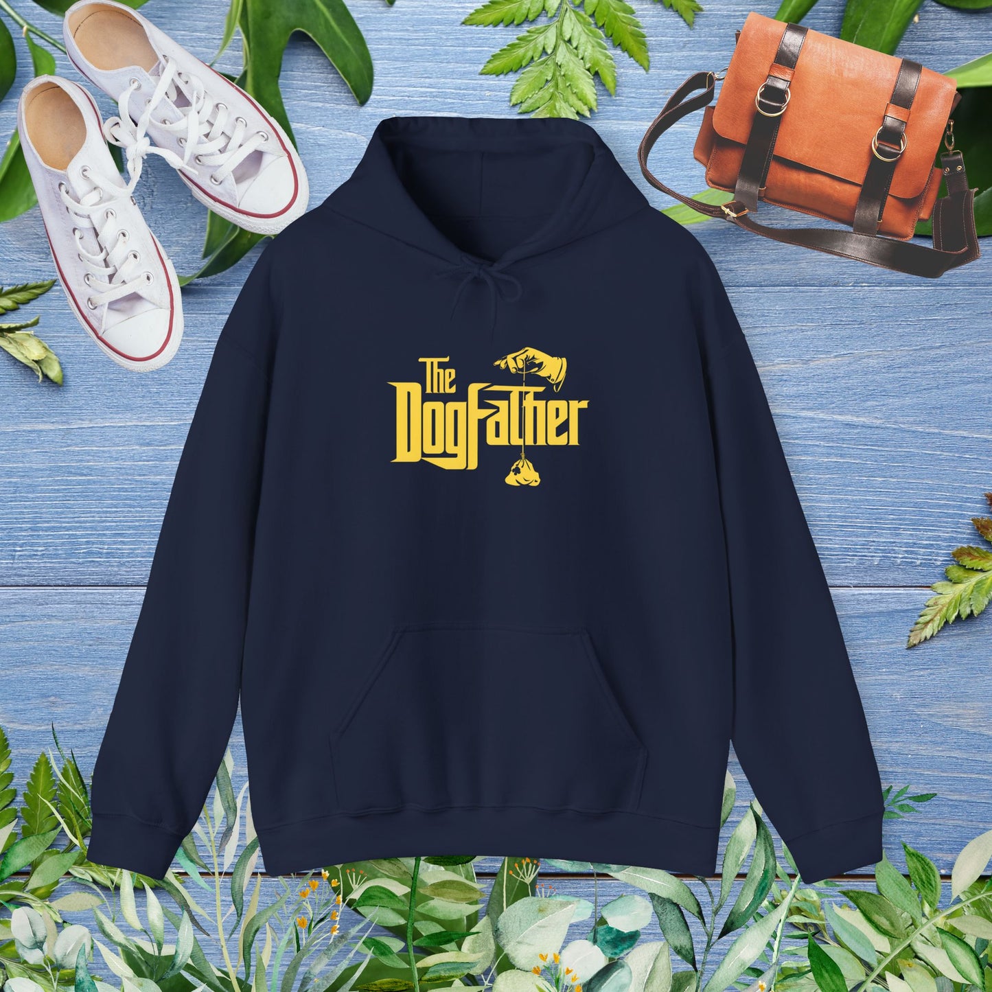 Dog Father Hoodie - Unisex Heavy Blend™ Sweatshirt - furevermama