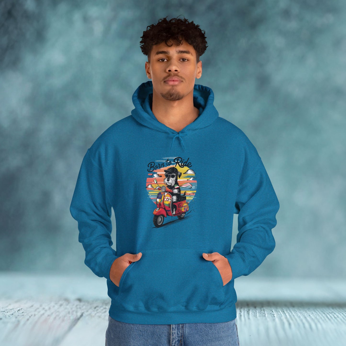 Born To Ride Dog Lover Hoodie - furevermama