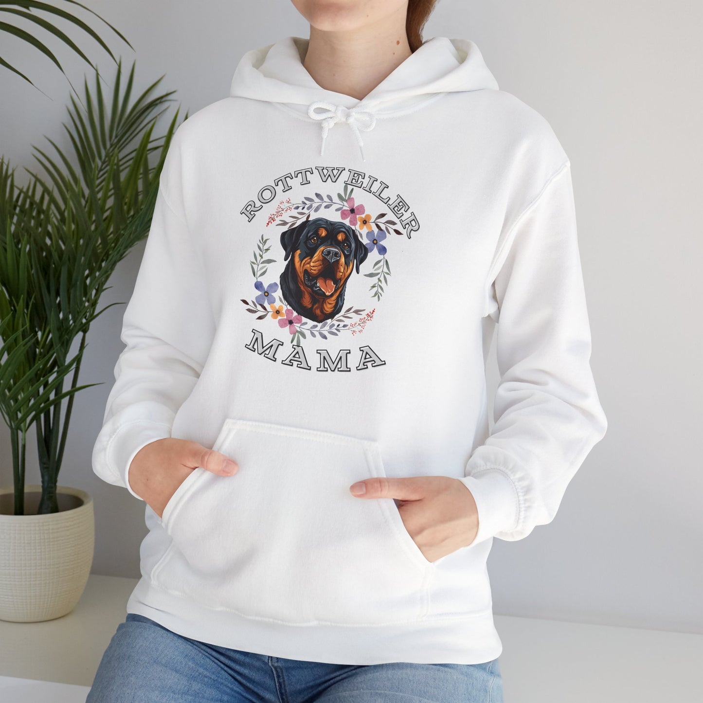 Rottweiler Mama Hoodie - furevermama