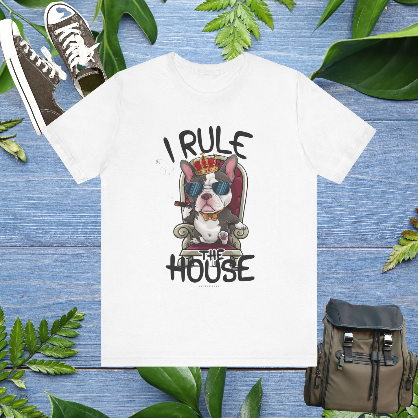 Frenchie Ruler Unisex T-Shirt - furevermama