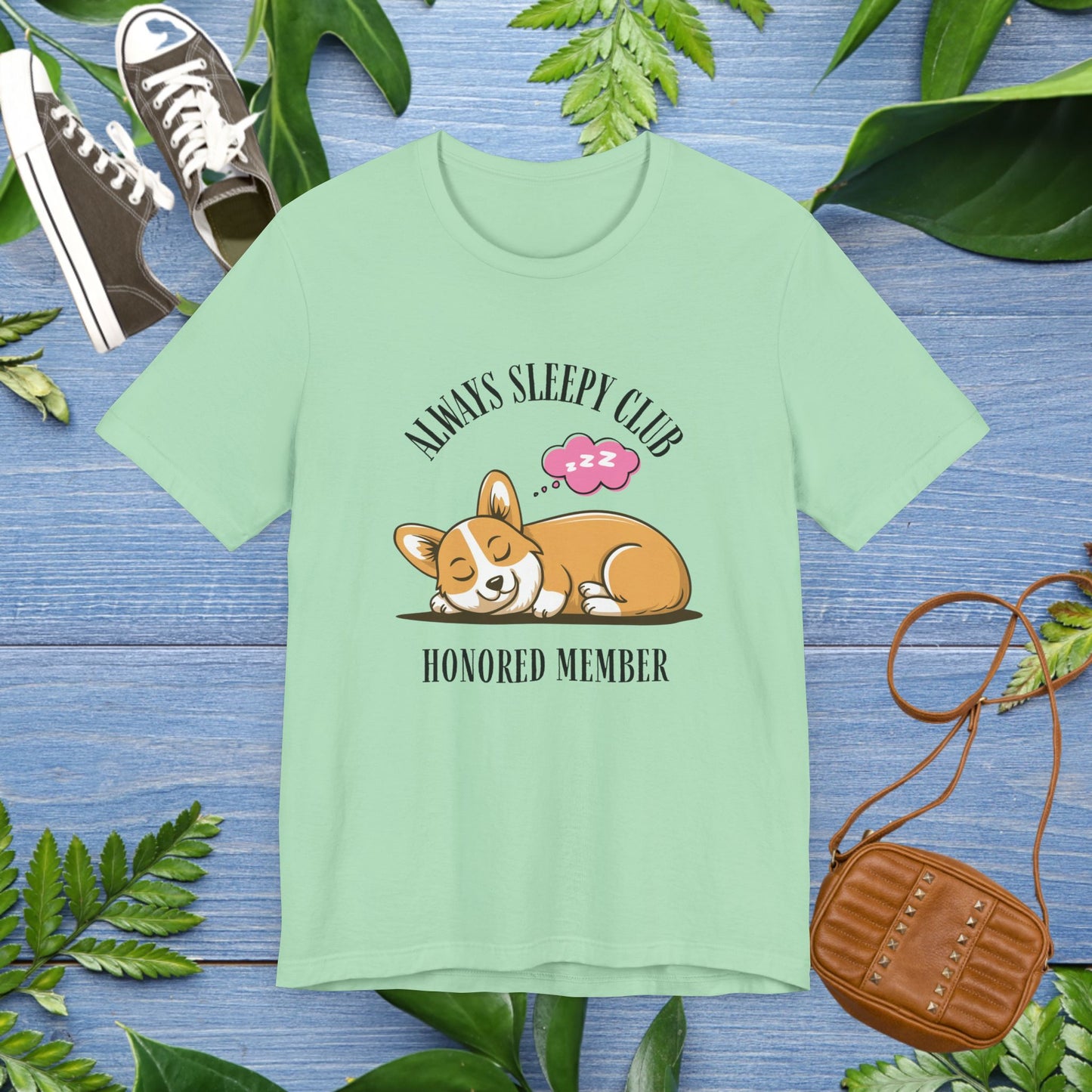 Always Sleepy Club Honored Member Unisex T-Shirt - furevermama