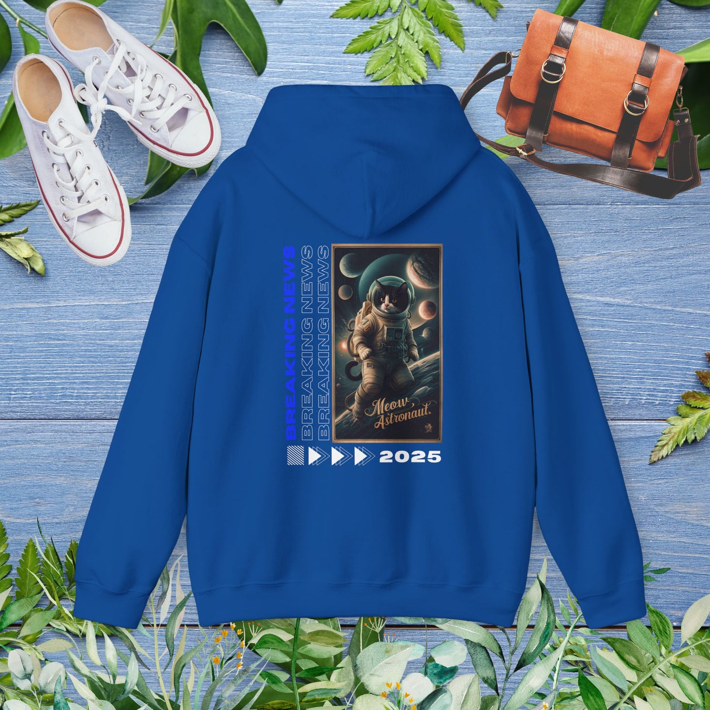 Astronaut Breaking News Hoodie - furevermama