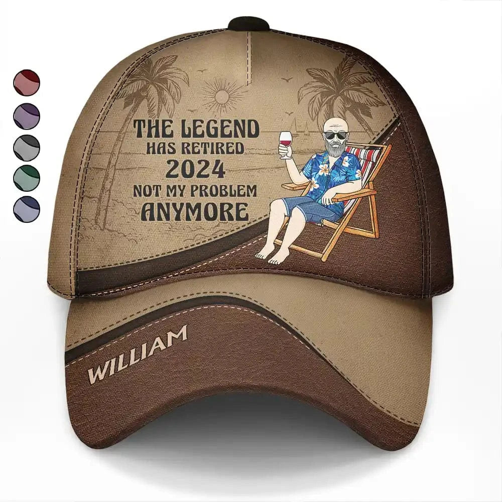 Legend Retired Cap - Personalized
