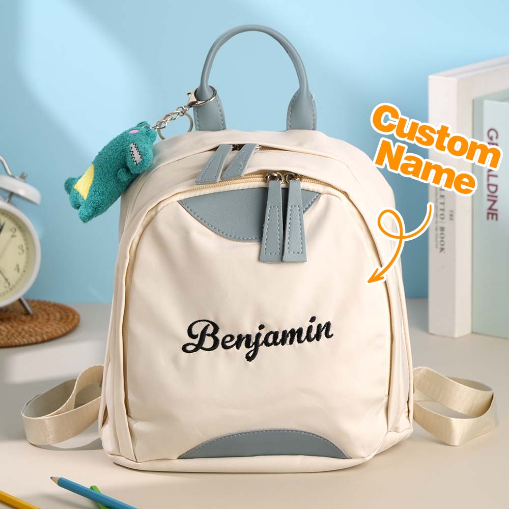 Custom Mini Backpack With Name Embroidery