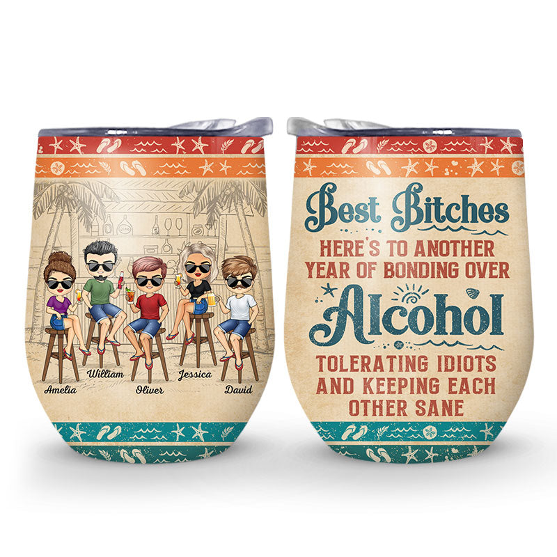 Best Bitches Wine Tumbler