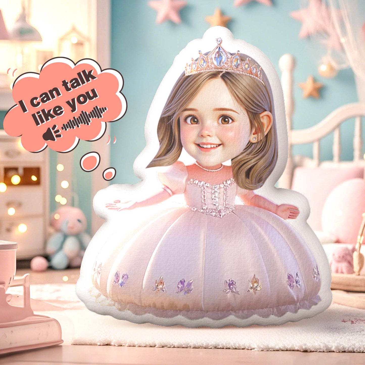 Custom Face Recording Comfort Toy With Voice Recording