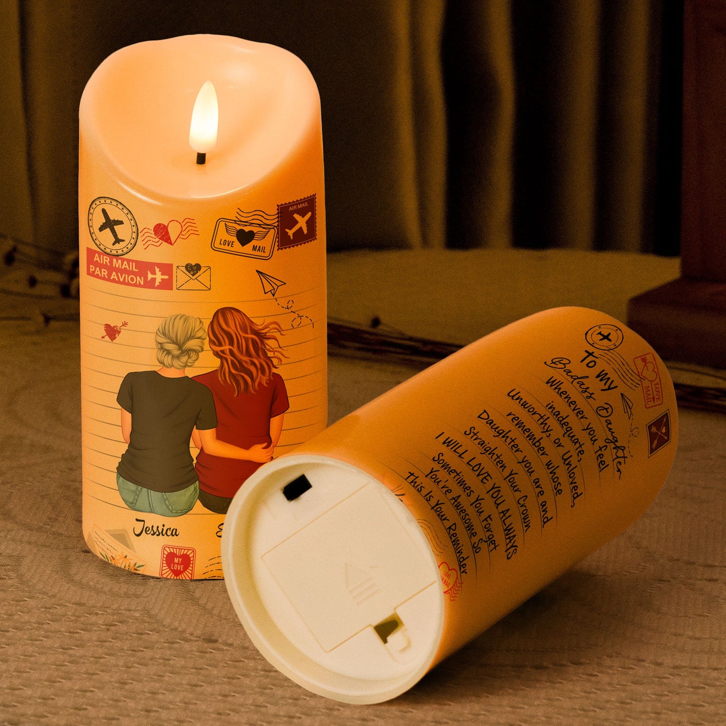I'll Love You Always - Personalized LED Candle - furevermama