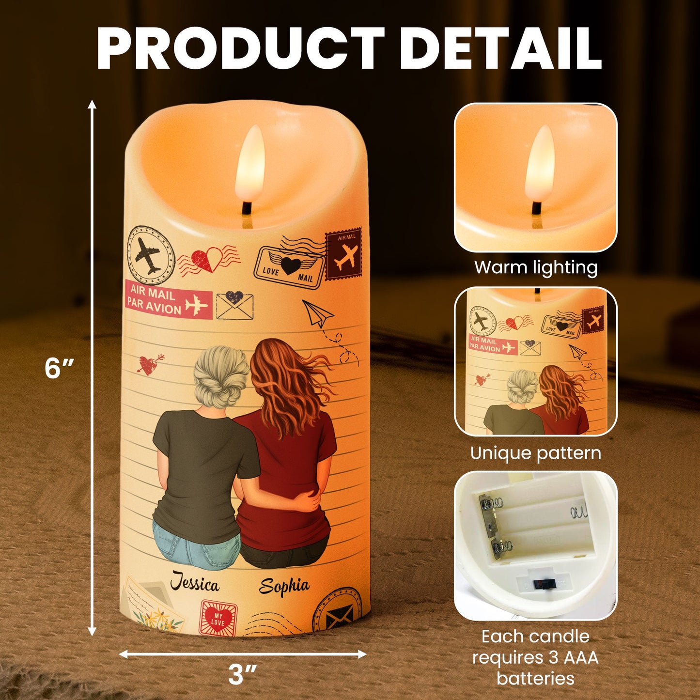 I'll Love You Always - Personalized LED Candle - furevermama