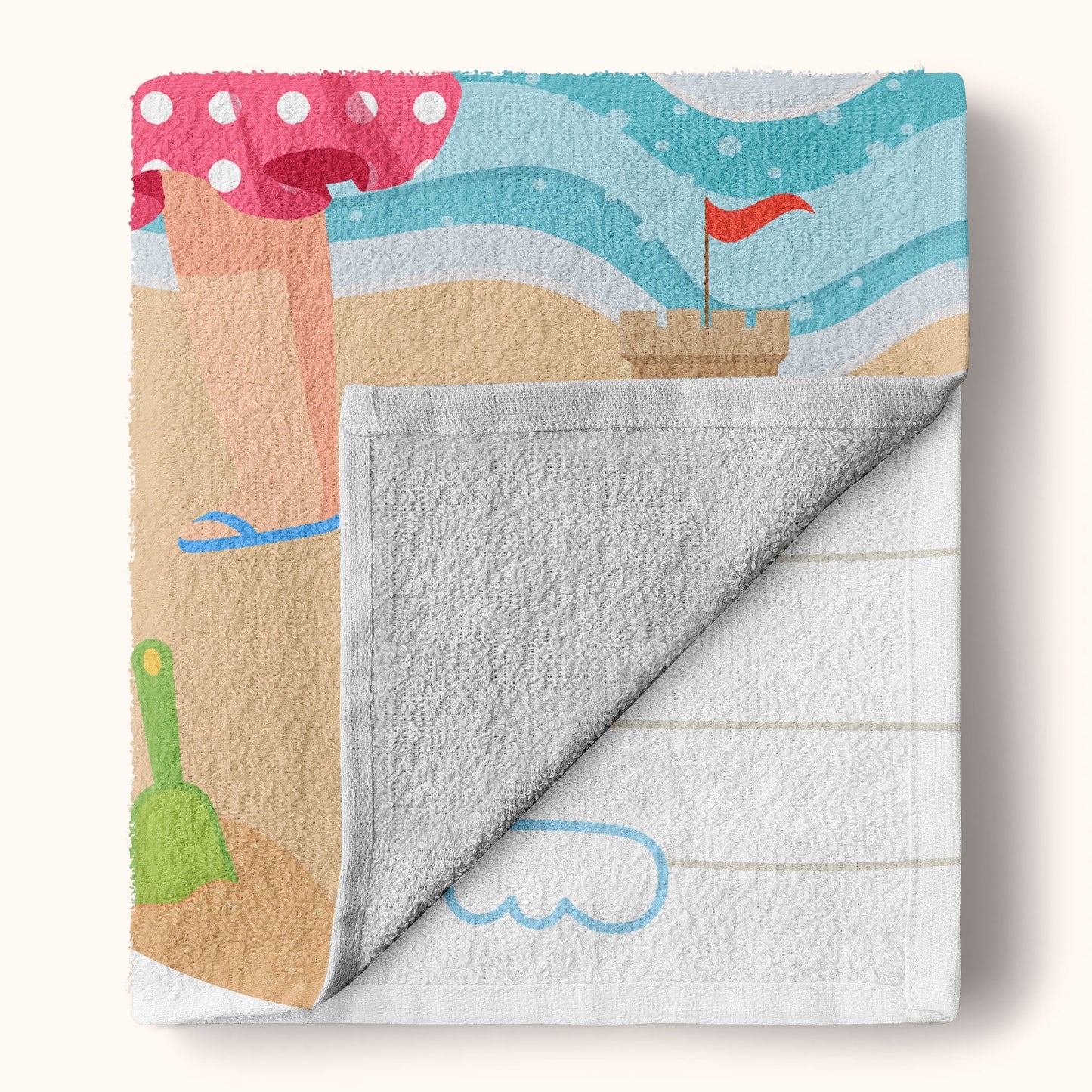 Personalized Kids Beach Towel