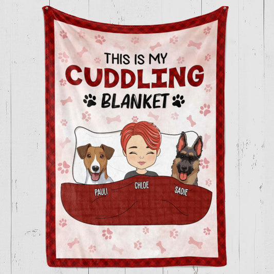 Personalized Dog / Cat Clipart Fleece Blanket - Loving Gift For Pet Lover - furevermama
