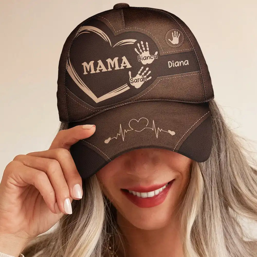 Personalized Hat - Hand Print