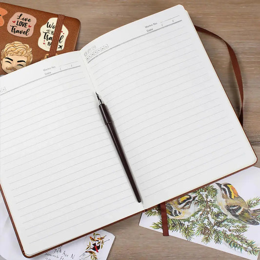 Personalized Leather Journal - For Travel Lovers - furevermama