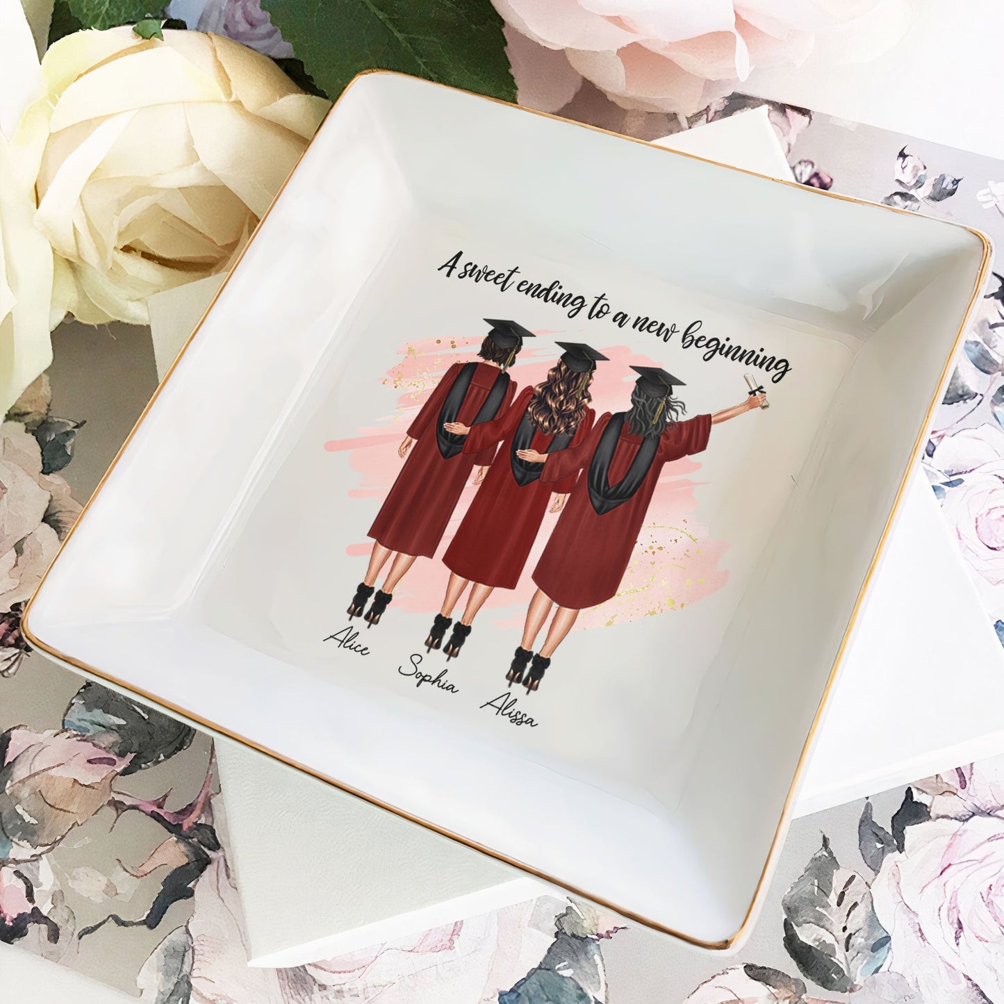 We Believed We Could So We Did - Personalized Jewelry Dish - furevermama