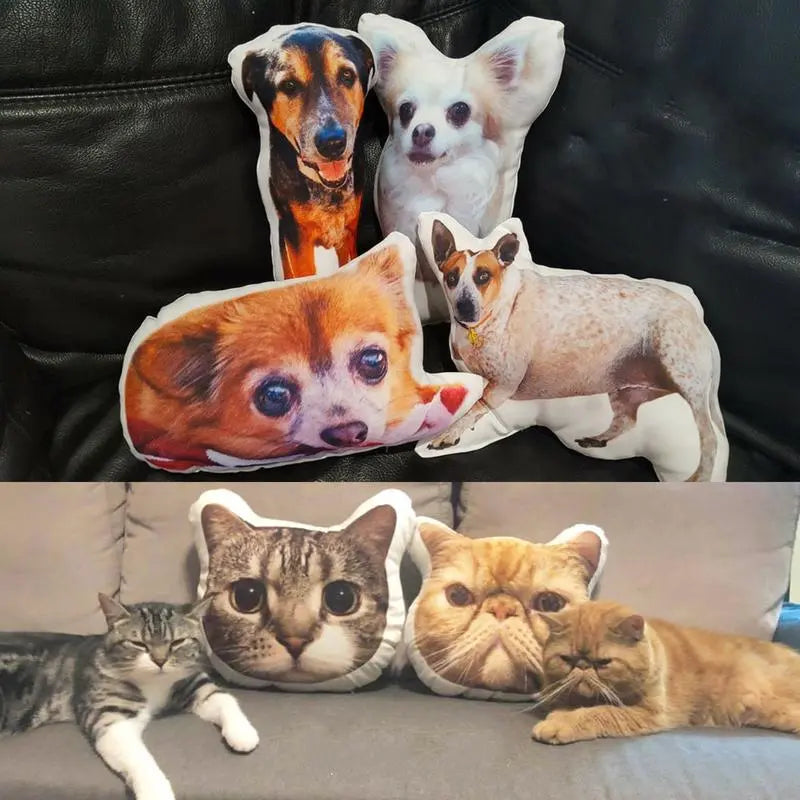 Custom Photo Shaped Pillow with Voice Recording – Personalized Sound Gift - furevermama