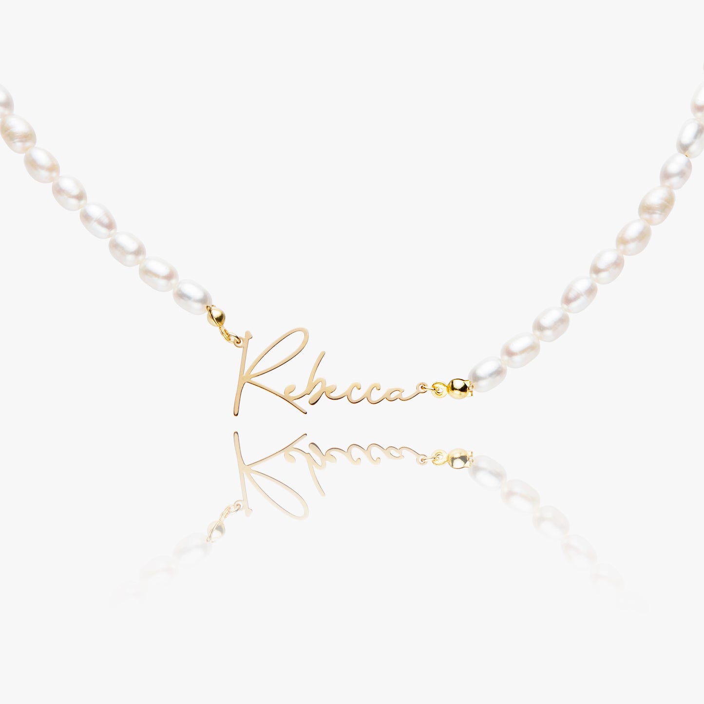 Personalised Freshwater Pearl Necklace - furevermama
