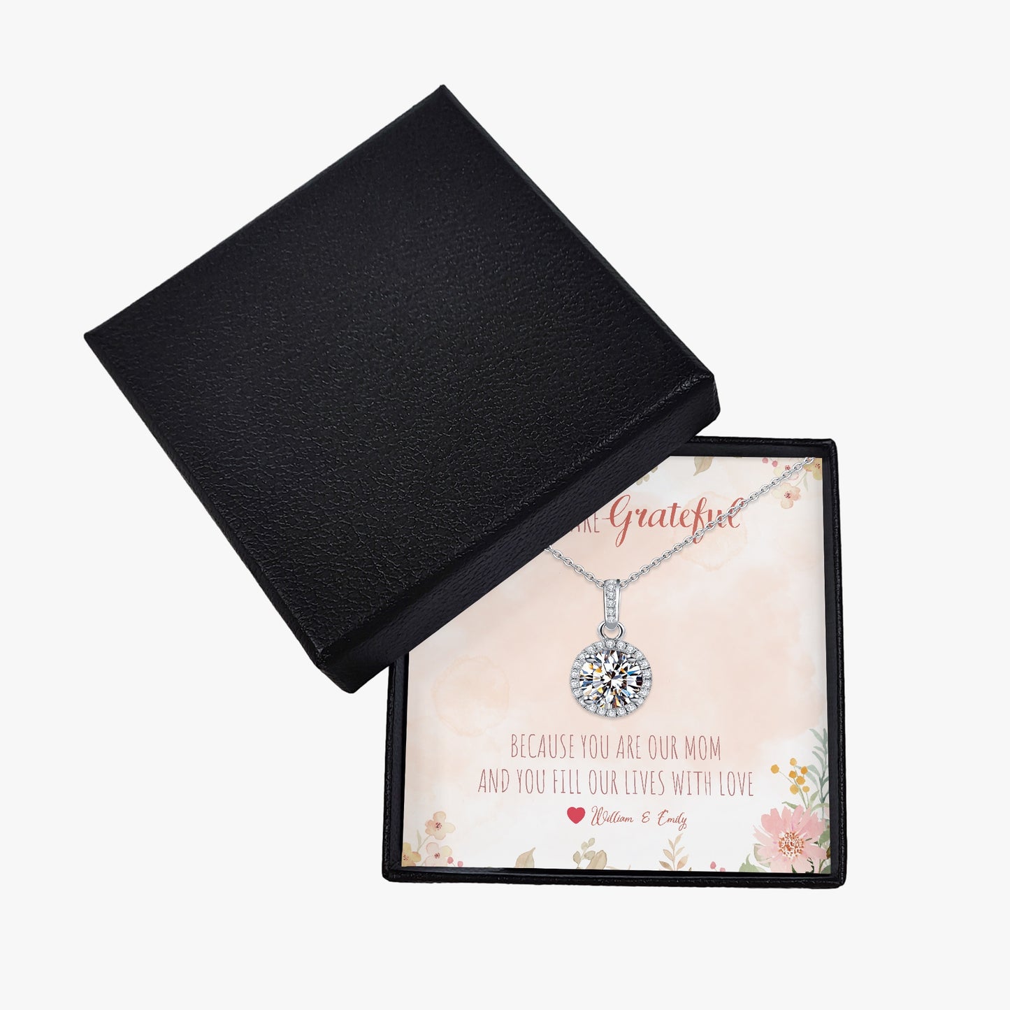 Stunning Necklace with Gift Box - To Mom - furevermama