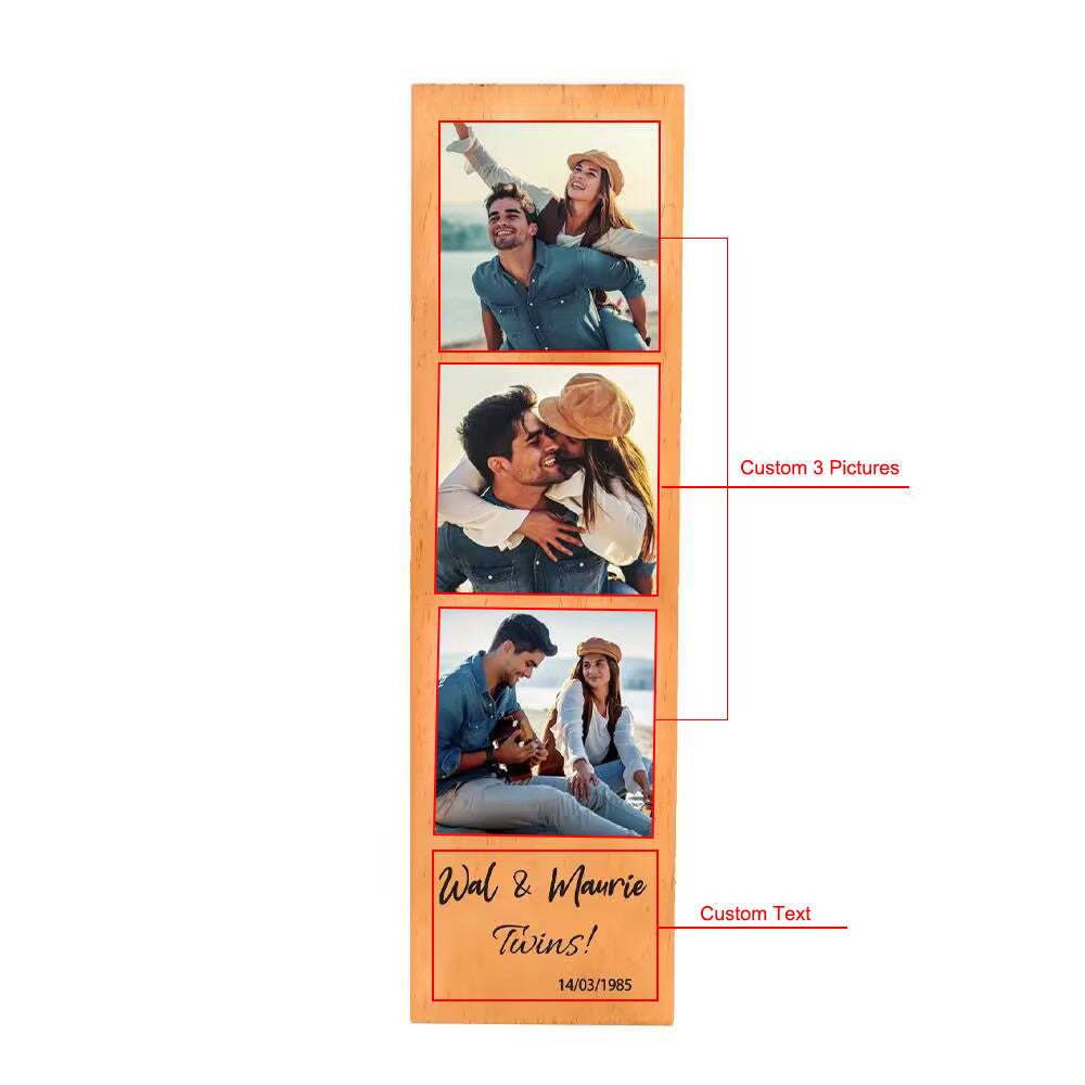 Custom Photo on Wood - Photo Gift for Family and friends - furevermama