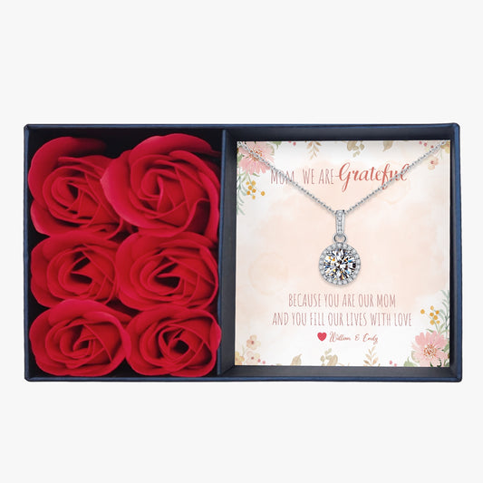 Stunning Necklace with Gift Box - To Mom - furevermama