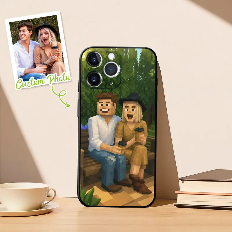 Custom Cartoon Style Photo Phone Case
