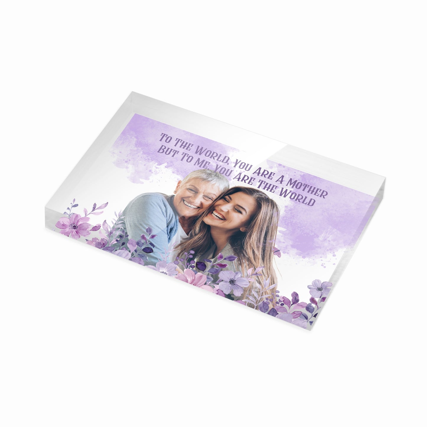 Custom Acrylic Photo Block - furevermama