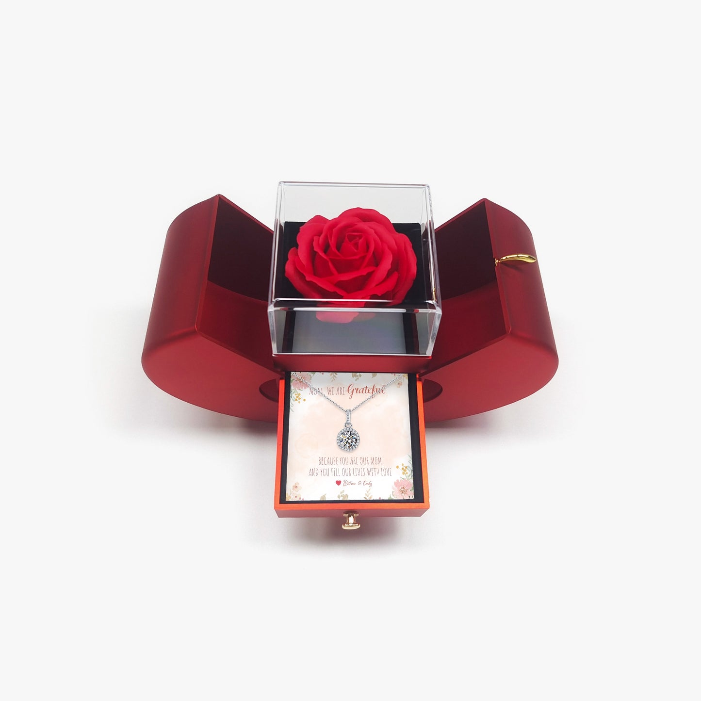 Stunning Necklace with Gift Box - To Mom - furevermama