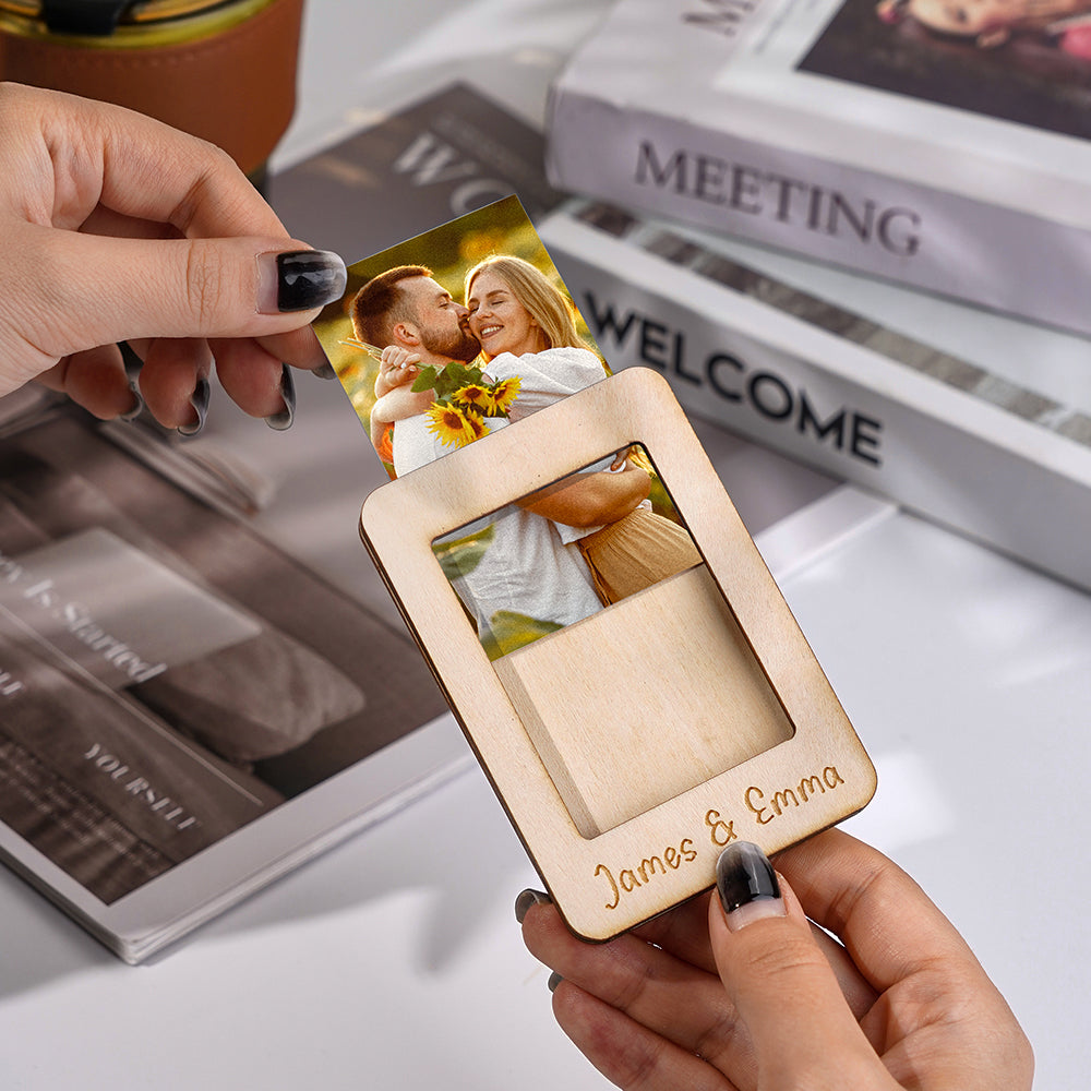 Personalized Photo Frame Car Sun Visor Clip