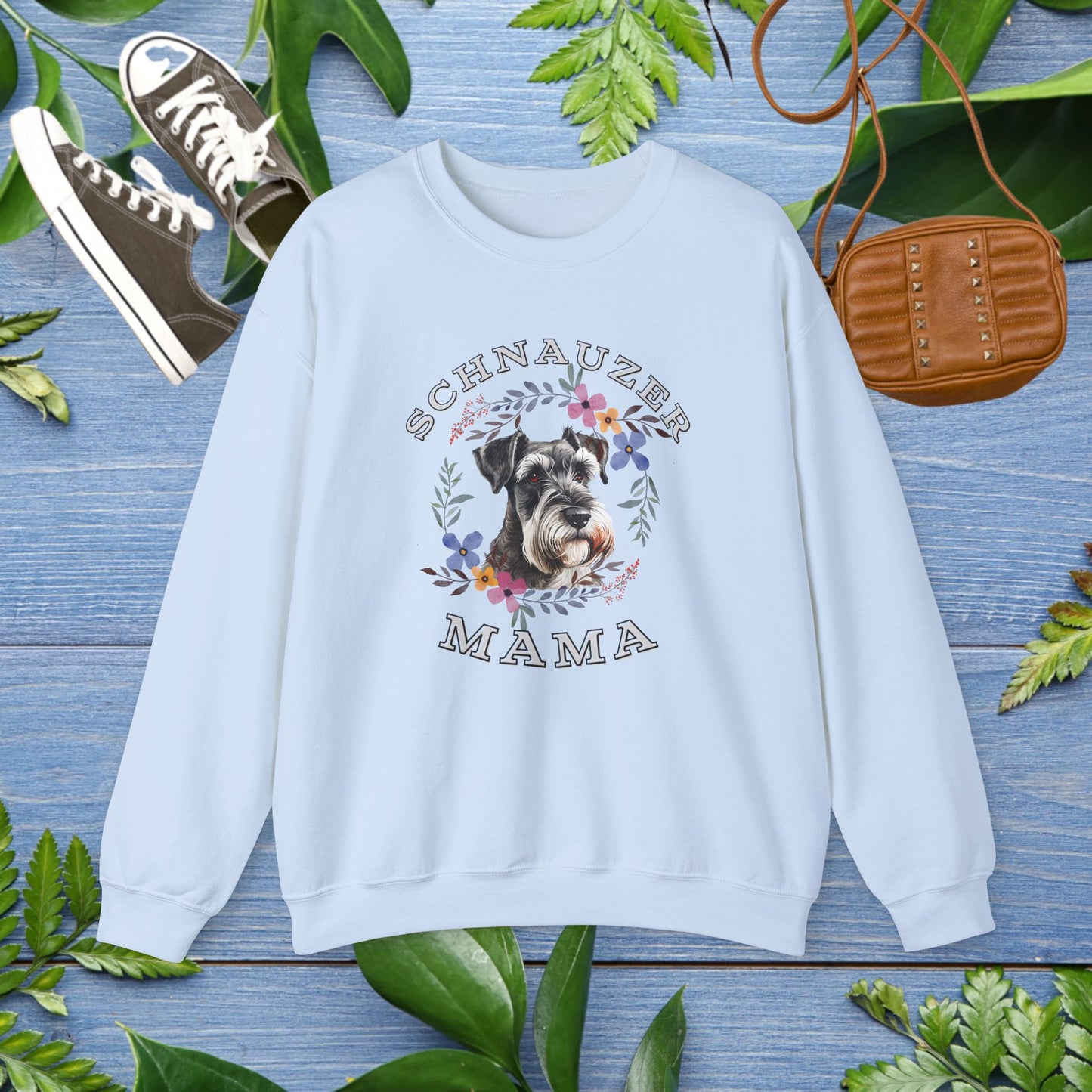 Schnauzer Mama Sweatshirt - furevermama
