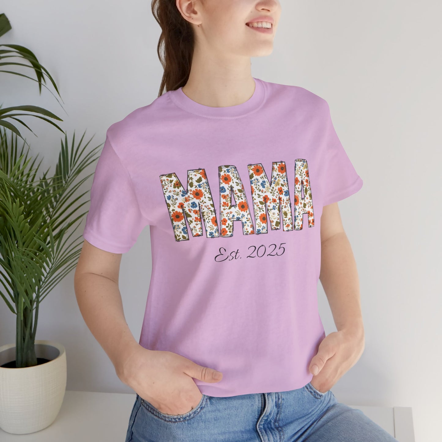 Personalised Mama T-Shirt - Est Year Unisex Tee