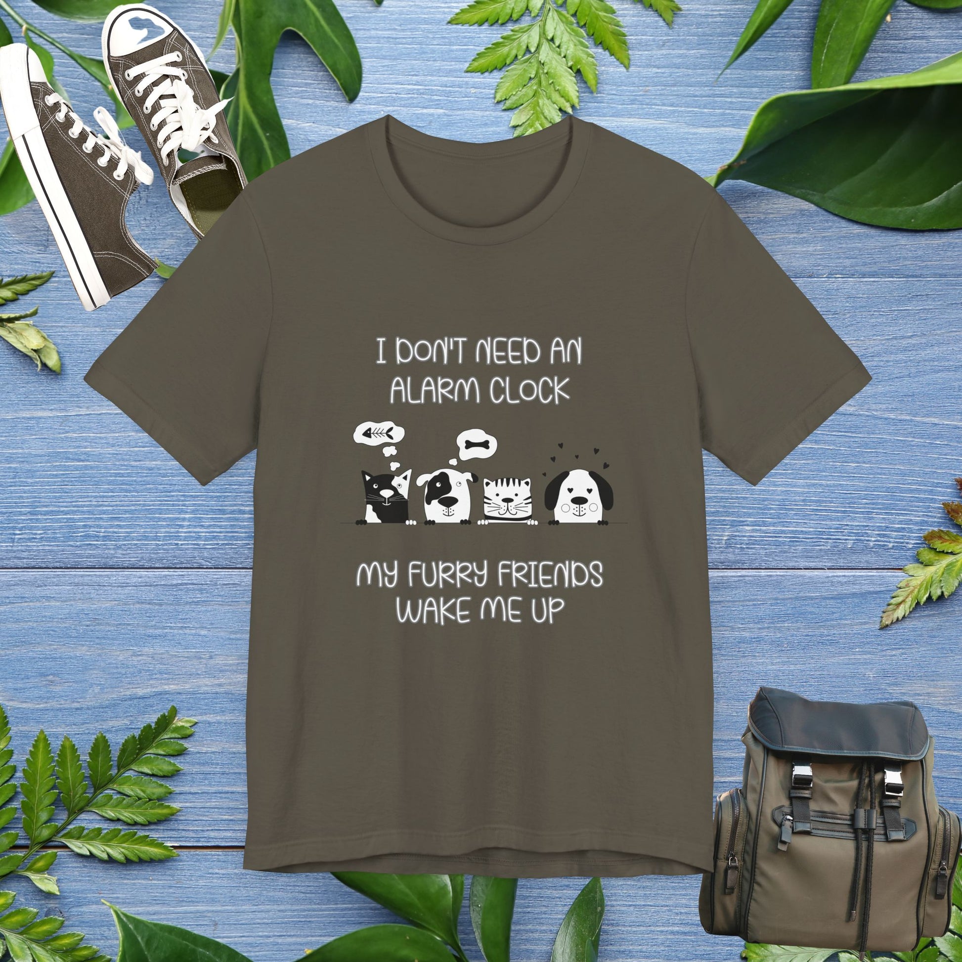 My Furry Friends Wake Me Up Unisex Tee - furevermama