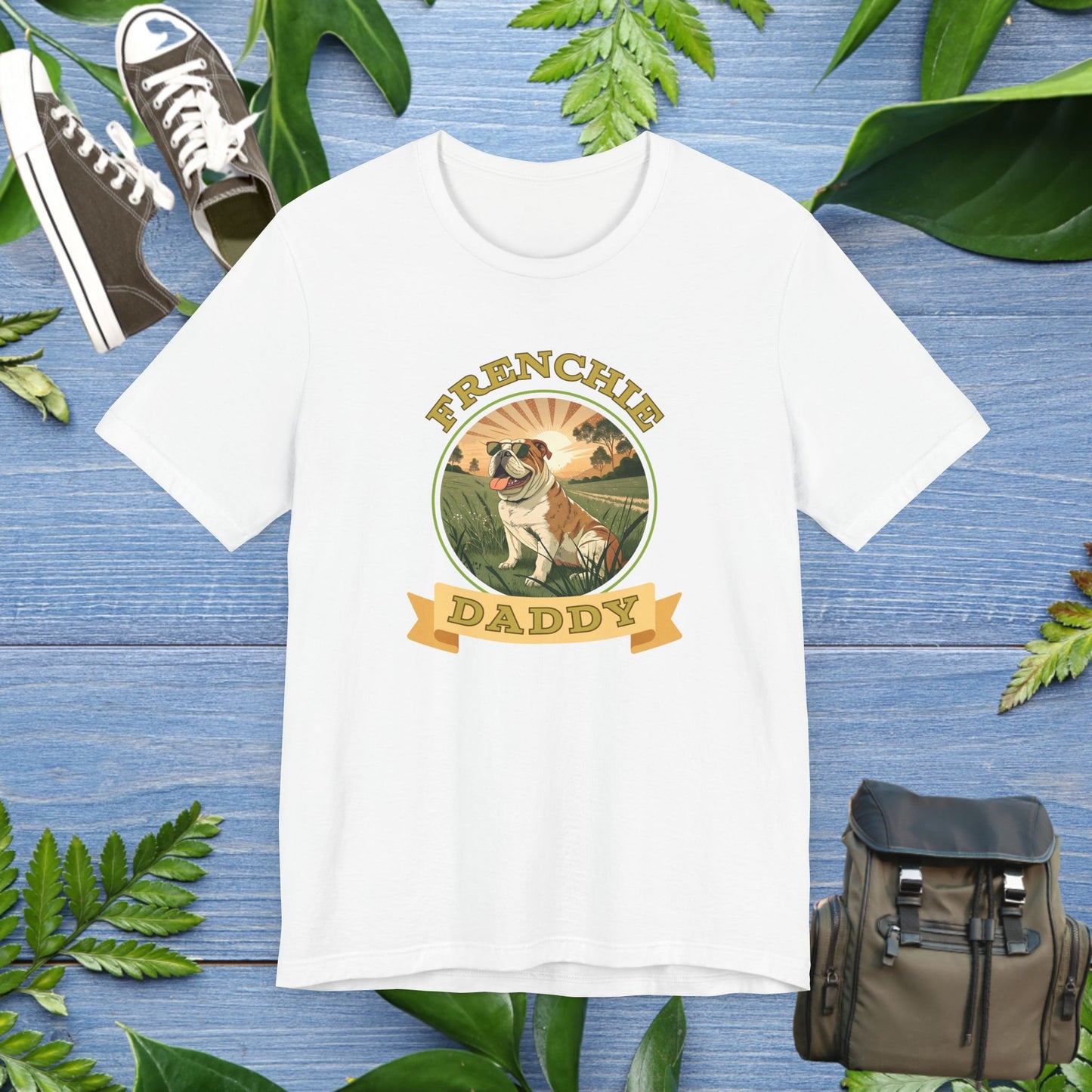 Best Frenchie Daddy T-Shirt - furevermama