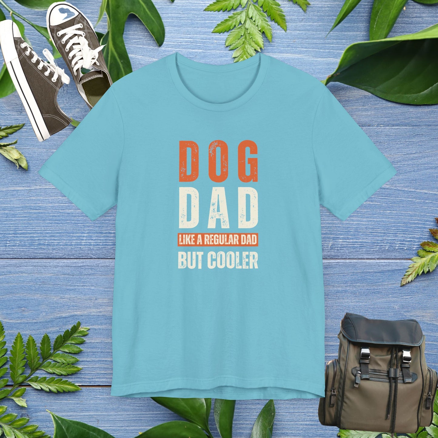 Dog Dad Is Cooler Unisex Tee - furevermama