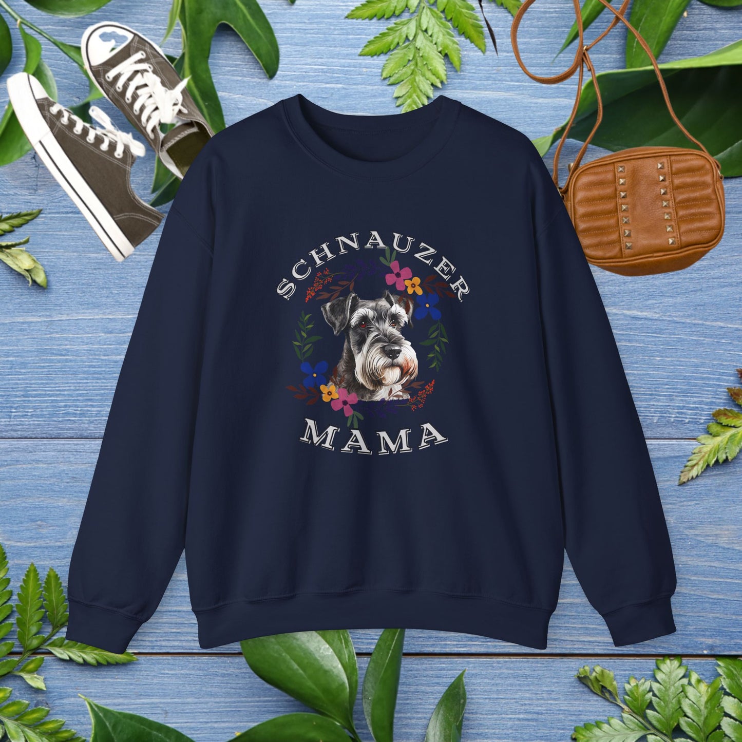 Schnauzer Mama Sweatshirt - furevermama