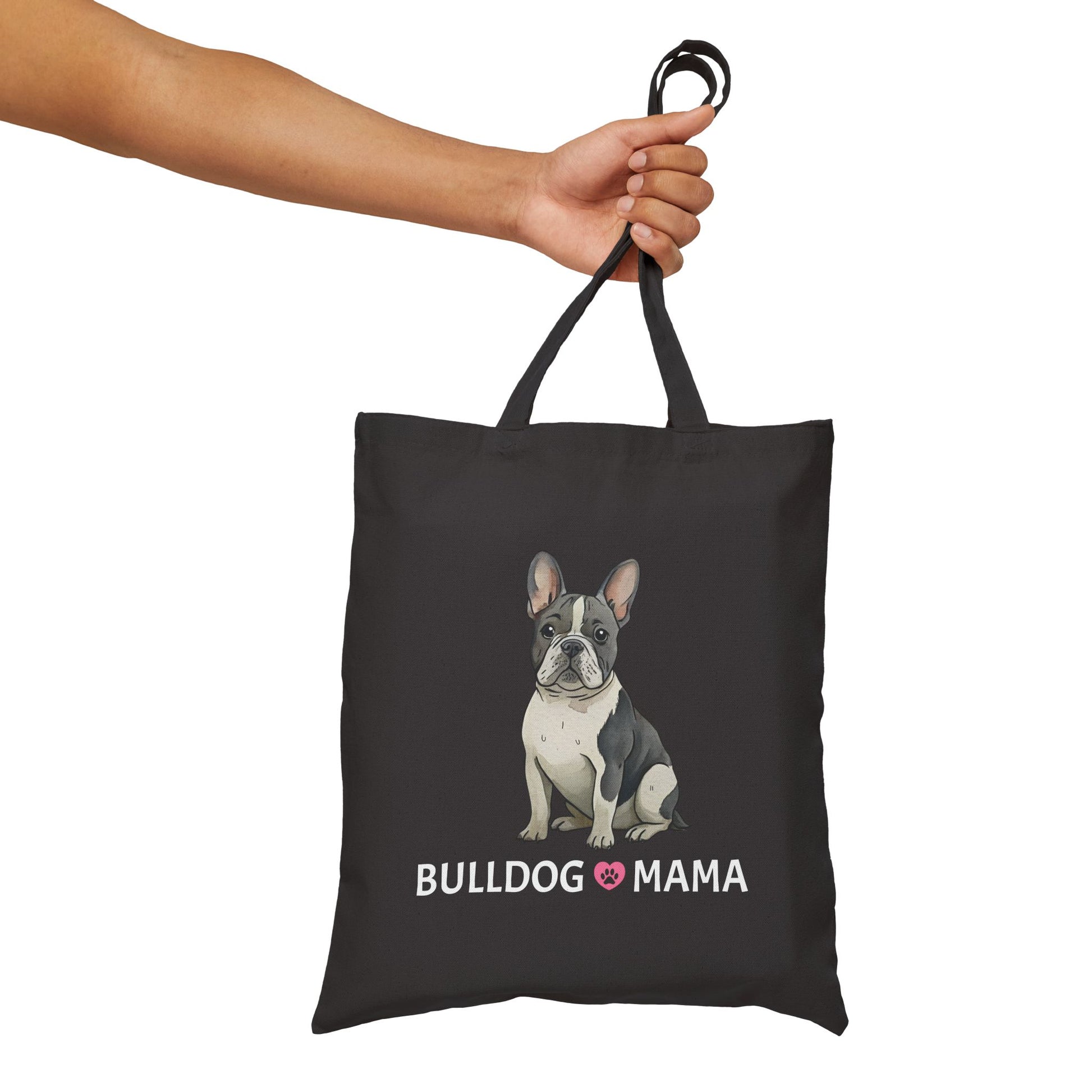 Tote Bag - Bulldog Loves Mama - furevermama